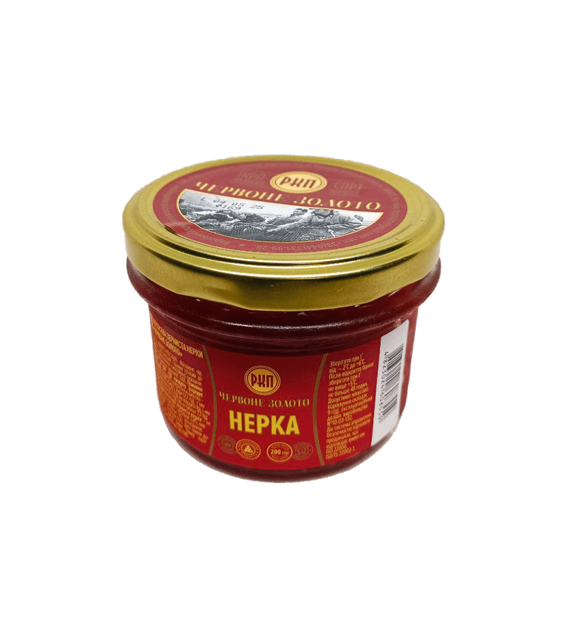 Червона ікра нерки, Червоне Золото, 200г