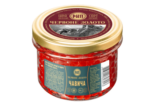 Червона ікра чавичі, Червоне Золото, 200г